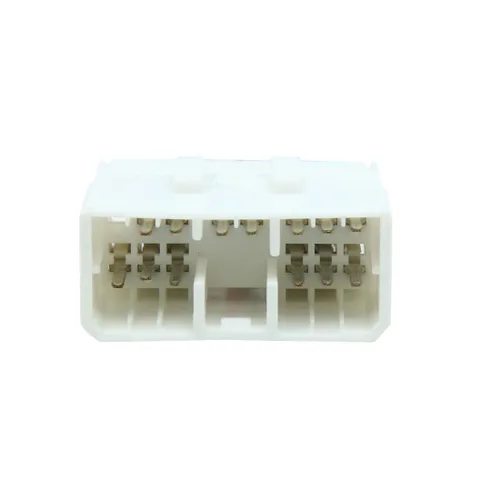 Miniatura 3 de uxcell DC 12 V 14 Pin coche hembra DVD Radio arnés adaptador conector para Subaru