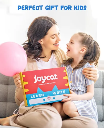 Miniatura 7 de JoyCat Actividades de Aprendizaje Preescolar 48 Páginas Reutilizables, Práctica de Escritura a Mano para Niños Pequeños, Libros de Trabajo