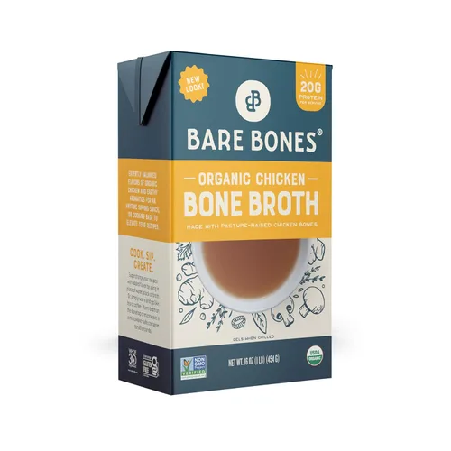 Miniatura 10 de Bare Bones, Caldo de hueso de res clásico, 16 onzas