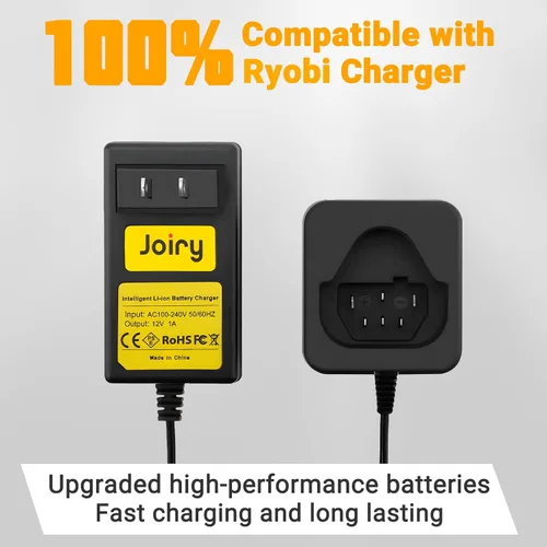 Miniatura 7 de Joiry Batería Ridgid de repuesto de iones de litio de 12 V 3000 mAh con mayor seguridad y mayor tiempo de funcionamiento, compatible