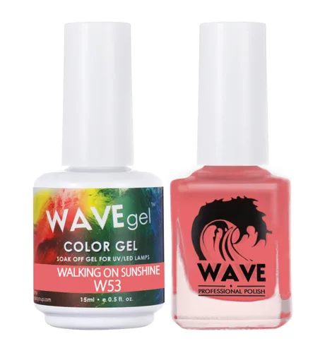 Miniatura 23 de WAVEGEL - Juego dúo de gel y esmalte de uñas a juego - Colección Simplicity - #P109 Blizzard I 0.5 onzas