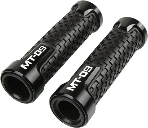 Miniatura 18 de Para Yamaha MT09 MT09 MT-09 2013 2014 2015 2016 2017-2019 2020 2021 0.866 in Hand Grips Handlebar 7/8" Handle Bar FJ-09 Tracer (Color : 4)