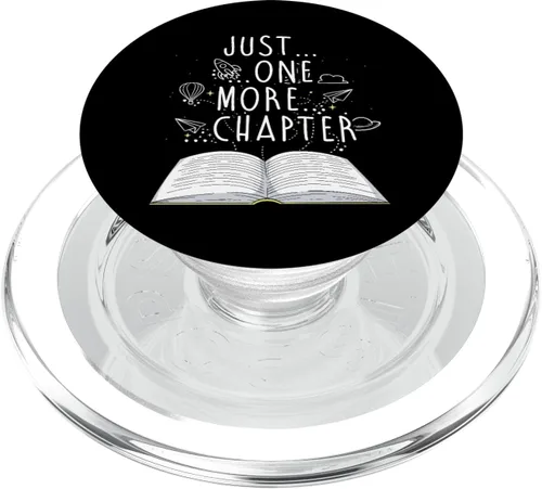 Regalos para lectores, solo un capítulo más, libros de lectura PopSockets MagSafe PopGrip para iPhone