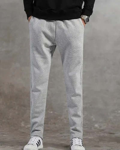 Miniatura 20 de MACHLAB Pantalones deportivos térmicos de forro polar para hombre, pantalones de chándal gruesos y cálidos para invierno