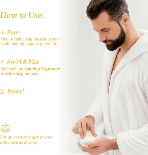 Miniatura 7 de Relax Spa & Bath, Epsom & Sales del Mar Muerto, sales de baño de aromaterapia para bañera de hidromasaje, baño o spa, infundidas con magnesio, 32