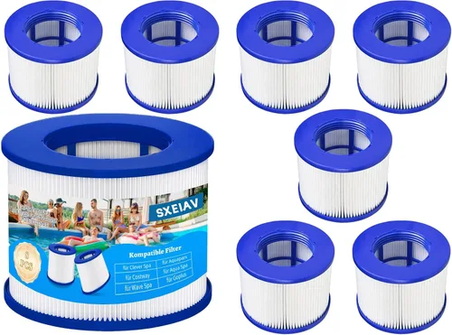 Miniatura 7 de Cartuchos de filtro roscados de repuesto para bañera de hidromasaje, filtros de spa de bañera de hidromasaje atornillados para todos los tinas
