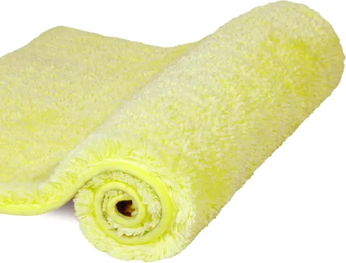 Miniatura 14 de Walensee Alfombra de baño antideslizante (16 x 24 pulgadas, color rubor) absorbente de agua, microfibra suave, lavable a máquina, alfombra de baño