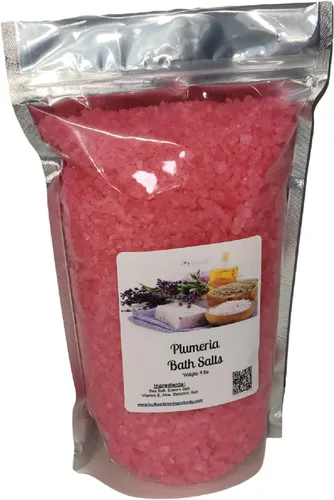 Miniatura 22 de Sales de baño Bolsa de 4 lb (64 oz.) Elija su aroma Sal de Epsom Sal marina Baño Cuidado corporal Belleza Relajación Spa