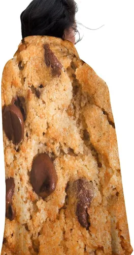 Miniatura 3 de Manta de Galletas Divertida Manta Gigante de Alimentos Suave Manta de Galletas Tamaño Adulto de Franela Regalo para Adolescentes Niños y Niñas 180