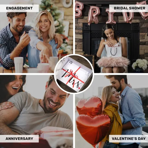 Miniatura 9 de Prazoli - Delantales para él y ella, compromiso de parejas de señor y señora, bonito regalo de despedida de soltera, aniversario, artículos de Mr. &