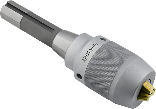 Miniatura 2 de Earl Diamond Super Heavy Duty APU16 1/32-5/8 pulgadas R8 Shank Precision Integrated Keyless Drill Chuck