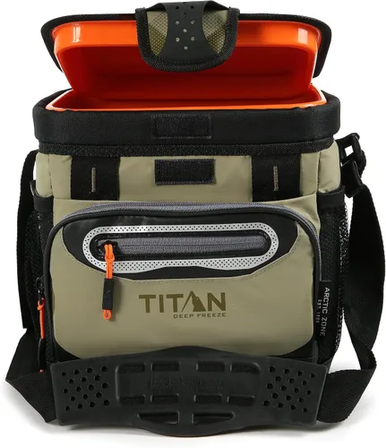 Miniatura 21 de Titan by Arctic Zone Deep Freeze Cooler - Enfriador de cuerpo duro sin cremallera, aislamiento de congelación profunda, forro de cuerpo duro