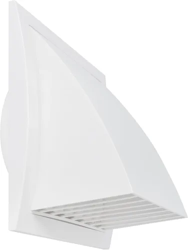 Miniatura 23 de Repa Market Campana de ventilación negra de 4 pulgadas para secadora, cubierta de conducto para paredes, capucha de protección de plástico ABS