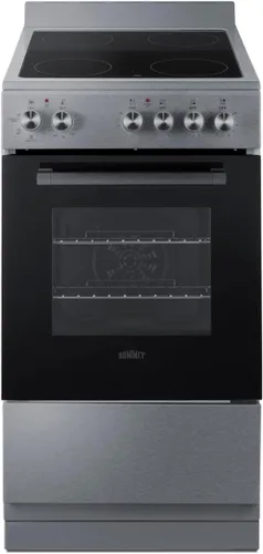 Miniatura 8 de Summit 20” Rango Eléctrico de Superficie Lisa, horno de 1.87 pies cúbicos, Cumple con ADA, Negro - REXT20BL (Negro, 20 Pulgadas)