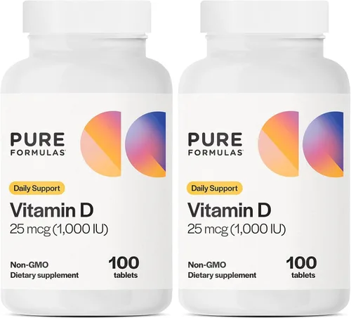 Miniatura 7 de PureFormulas Vitamina D3 1,000 UI 25 mcg - Suplemento de vitamina D premium para la formación saludable de huesos, dientes, salud cardiovascular