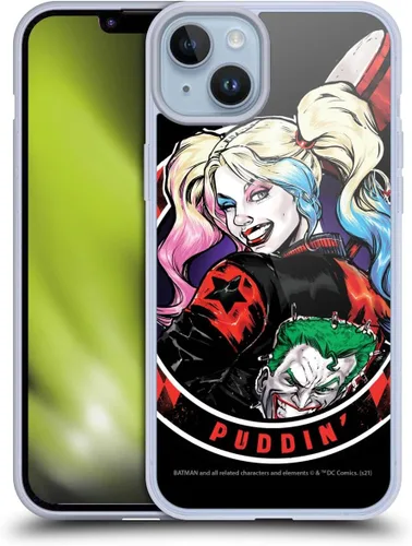 Miniatura 69 de Head Case Designs Funda de gel suave con licencia oficial de Batman DC Comics Love Hate Joker Harley Quinn Graphics [protección de grado militar]