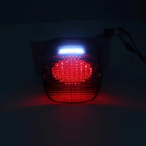 Miniatura 7 de Eagle Lights Luz Trasera Roja Intermitente LED de Mejora para Harley Davidson Sportster/Softail/Touring/Dyna