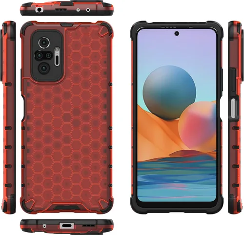 Miniatura 106 de Funda para Xiaomi Poco M5s 4G, Funda para Redmi Note 10 4G / Note 10S 4G / Note 11 SE (India) Case Case 2 en 1 Funda para teléfono Blanco