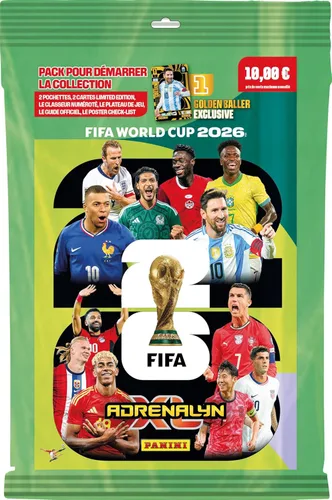 Miniatura 12 de Copa Mundial de la FIFA 2026 Adrenalyn XL Mega Tin