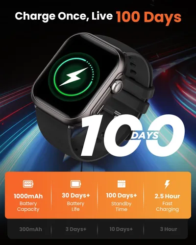 Miniatura 6 de Reloj inteligente para mujer para iPhone Android: 1.85 "Smartwatch con marca/respuesta de llamada de sueño, frecuencia cardíaca SpO2, monitor