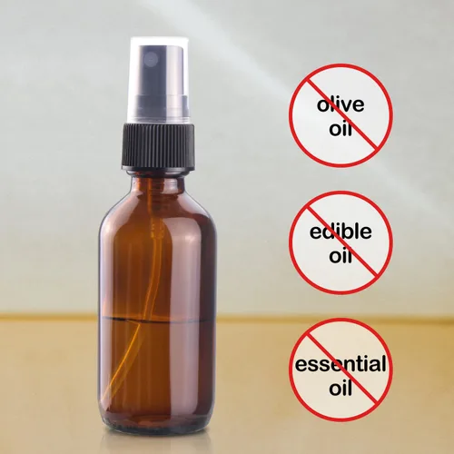Miniatura 2 de Wedama Mini botellas de spray de vidrio de 2 onzas, botellas pequeñas vacías con cuentagotas de embudo, niebla fina para cabello, viajes, plantas