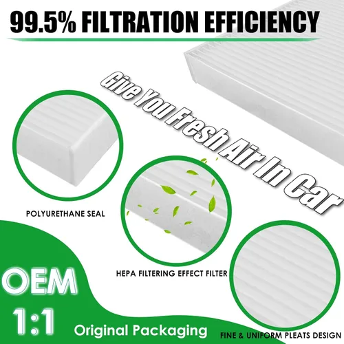 Miniatura 4 de CF10134 Filtro de Aire de Cabina Compatible con Honda Accord 2003-2022 / CR-V 2007-2016 / Civic 2006-2015 / Odyssey 2005-2017 / Pilot 2009-2023