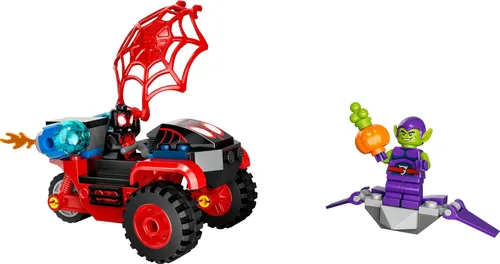 Miniatura 5 de LEGO Marvel Spider-Man Miles Morales: 10781 Spider-Man's Techno Trike Set, Spidey and His Amazing Friends Series, juguete para niños en edad