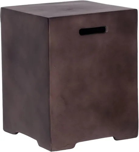 Miniatura 9 de HOMPUS - Mesa con cubierta para tanque de propano de 16 pulgadas para mesa de fuego, cubierta para tanque de gas de 20 libras, mesa de parrilla