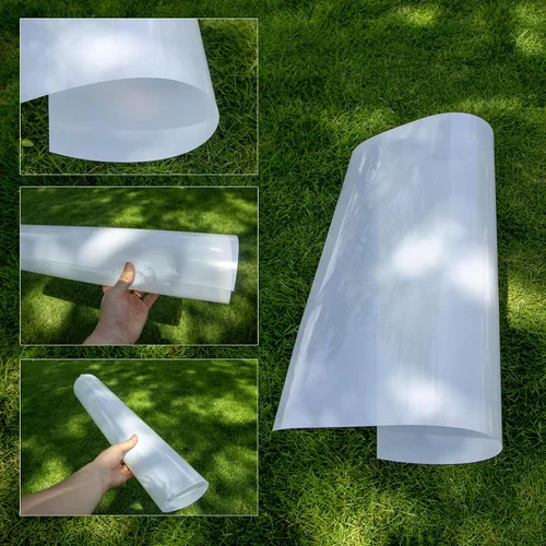 Miniatura 4 de Hojas de plástico para plantillas de corte láser PET en blanco de 24 x 24 pulgadas y 7 mil (paquete de 10), material de plantilla Mylar seguro