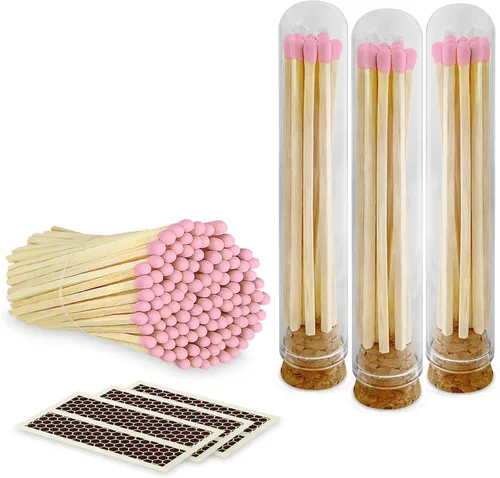 Miniatura 10 de Combinaciones de 4 pulgadas en el color de tu elección (100 unidades, calcomanías llamativas incluidas) Decorativo único y divertido para tu