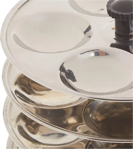 Miniatura 5 de Tabakh - Mini soporte para bebé de acero inoxidable con 5 estantes, hace 25 mini Idlys