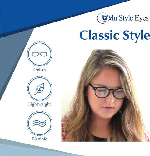 Miniatura 5 de In Style Eyes anteojos de lectura flexibles, super cómodos, livianos
