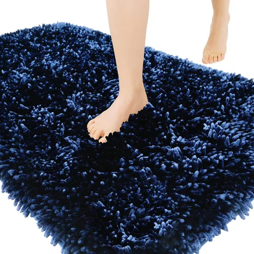 Miniatura 22 de Yimobra - Alfombra grande para baño antideslizante de 36x24 pulgadas, extra gruesa y suave, absorbente de felpilla, alfombras de baño lavables a
