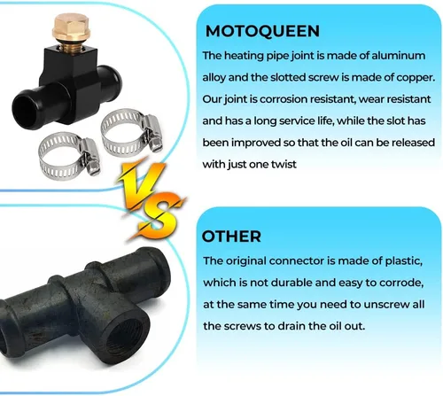 Miniatura 5 de MOTOQUEEN Reemplazo para 92500-AR000 y 92500-JK20A Conector de manguera jaspeado para Nissan Z33 350z Z34 370z Infiniti G35 G37 Puerto de purga