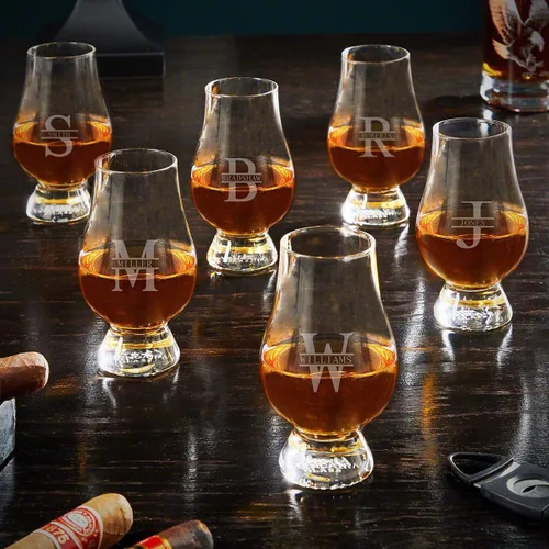 Miniatura 8 de Vaso de whisky Glencairn personalizado - Gravación láser personalizada por Home Wet Bar Vasos perfectos para el conocedor actual o aspirante