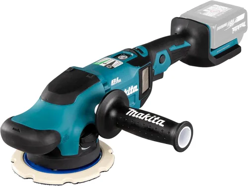 Makita DPO600Z 18V Li-Ion LXT Pulidora de órbita aleatoria sin escobillas - Baterías y cargador no incluidos