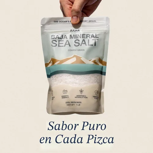 Miniatura 6 de BAHA - 1 libra de sal marina mineral de Baja Sal mineral Baha original de grano natural de Sea of Cortez Baja en sodio y mineral Para cocinar