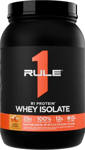 Miniatura 25 de Rule 1 R1 Proteína de suero aislada - con 25g de proteína y 6g de BCAA exclusivamente de fuentes aisladas e hidrolizadas para la recuperación