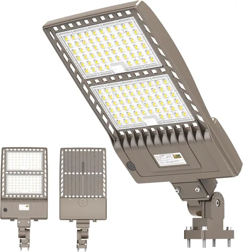 Miniatura 18 de Luces LED de estacionamiento de 480 V 150 W 21000 LM LED Shoebox Pole Lights Fixture 400W HID/HPS Reemplazo 5000K IP65 AC 277-480V UL Listado