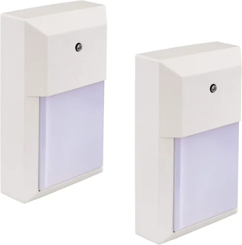 Miniatura 11 de LIT-PaTH Farol de pared LED para exteriores, aplique de pared del atardecer al amanecer para iluminación de porche de 3000 K, 12 W, 1000 lúmenes