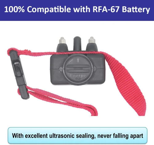 Miniatura 3 de RFA-67 RFA-67D-11 - Batería de repuesto de 6 V de larga duración y alta capacidad, compatible con collares electrónicos PetSafe, paquete de 4
