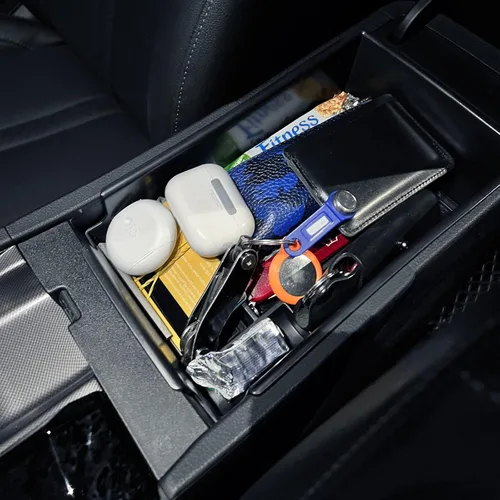 Miniatura 7 de EDBETOS Bandeja organizadora de consola central compatible con accesorios Hyundai Sonata 2020 2021-2022 2023 Limited N-Line Interior Reposabrazos