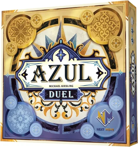Asmodee Azul Duel Juego de mesa – Juego de estrategia competitivo de colocación de fichas cara a cara, impresionante arte de mosaico y juego rápido