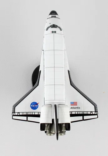 Miniatura 10 de Daron Worldwide Trading PS5823-1 Sello de transbordador espacial Orbiter Atlantis, Blanco