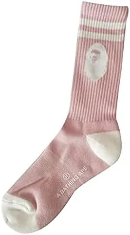 Calcetines Ape para hombre para hombre, calcetines de camuflaje de tiburón, calcetines atléticos para la cabeza, calcetines de moda hip hop para