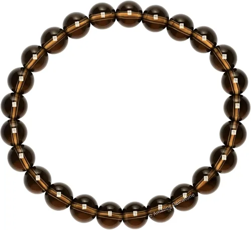 Miniatura 228 de Amazing Gemstone Pulsera de cristal para mujeres y hombres, pulsera de cristal curativo de protección, pulsera elástica con cuentas de piedras