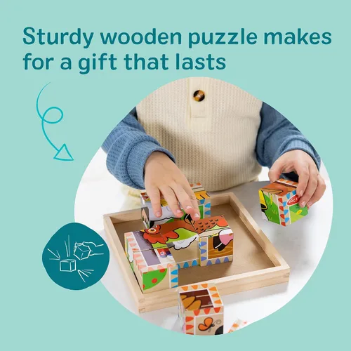 Miniatura 4 de Rompecabezas en cubo de granja de Melissa & Doug, Multicolor