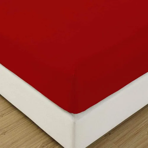 Miniatura 15 de Luxuriouse Collection - Sábana bajera ajustable totalmente elástica, 100% algodón egipcio, ajuste extra largo de hasta 15 pulgadas de profundidad