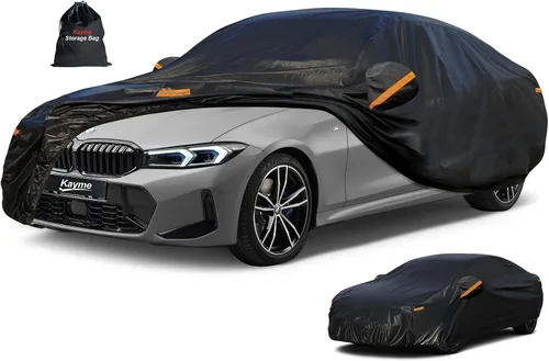 Miniatura 116 de Kayme - Cubierta completa impermeable de 7 capas para Honda Civic Sedán/Coupé (1991-2024), apta para todo clima, protección p/exteriores contra