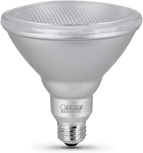 Feit Electric Bombilla LED PAR38, equivalente a 120 W, regulable, luz diurna de 5000 K, 1400 lúmenes, vida útil de 22 años, base E26, bombilla de
